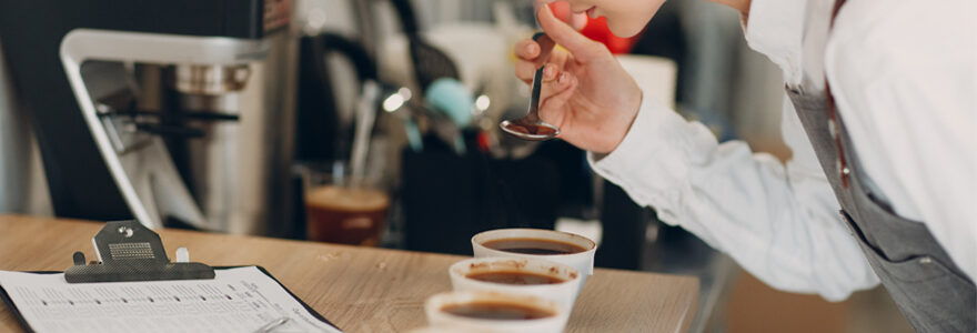 Dégustation de café